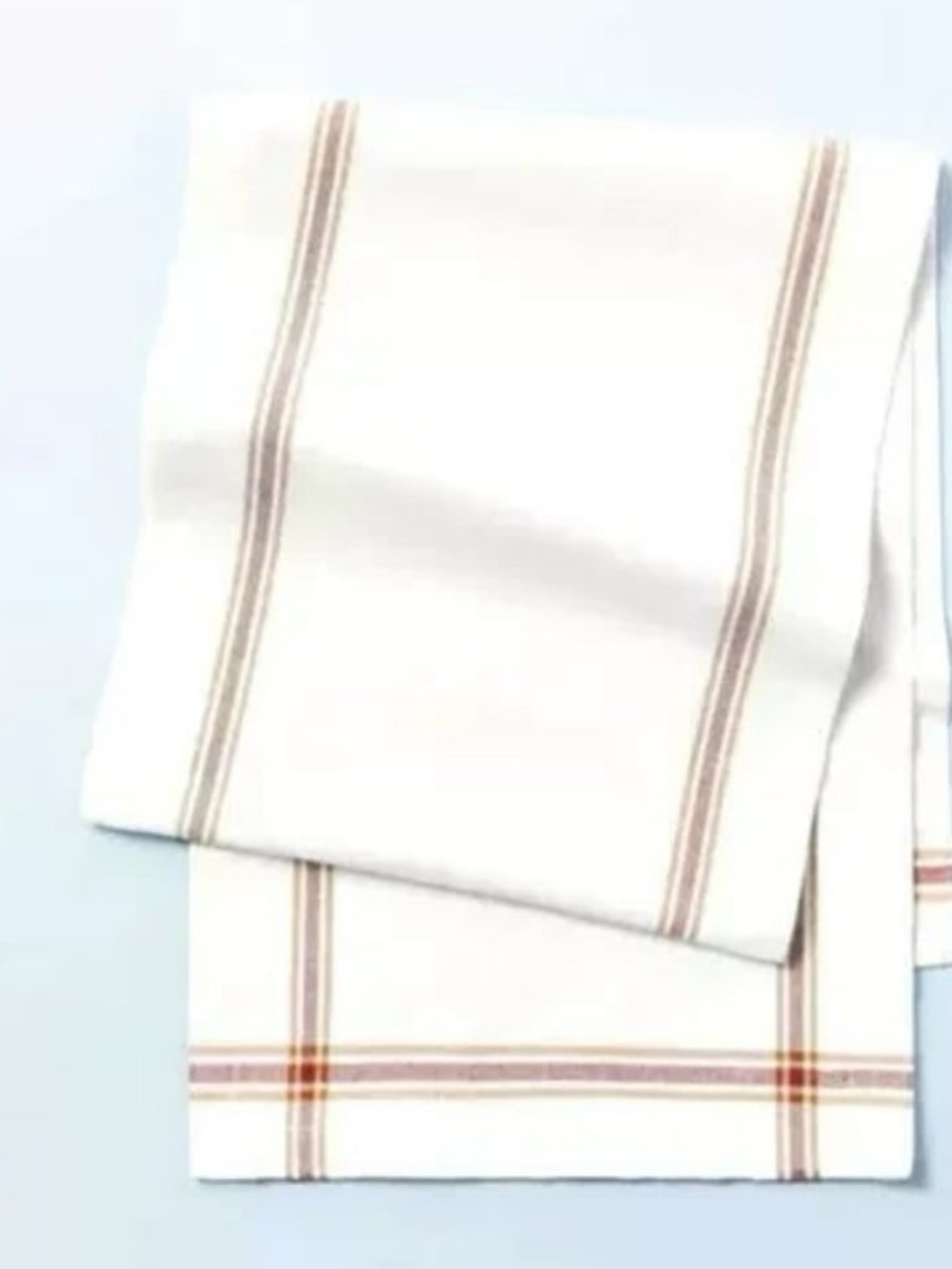 Hearth and Hand with Magnolia - Brown Stripe Cream Table Runner 14" x 72"
